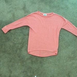Selling peach pink long sleeve M 8 shirt for sell